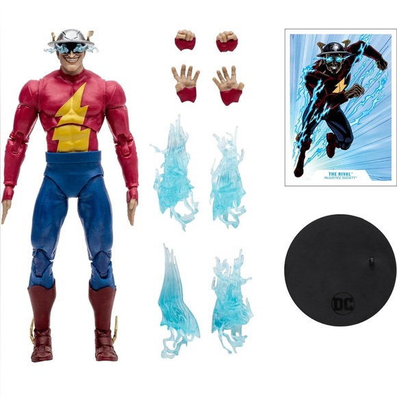 DC Multiverse figurine-The Rival (Gold Label) Mcfarlane Toys. - Picture 8 of 9